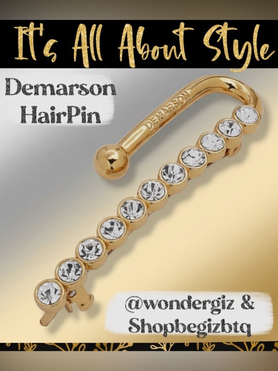 Authentic Demarson Delicate Statement HairPin To Call the Attention of Everyone main image 8
